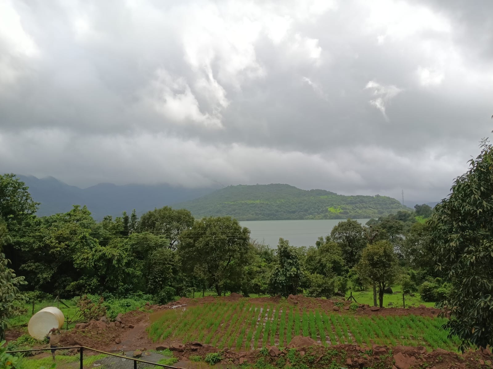 Garden and Mulshi view